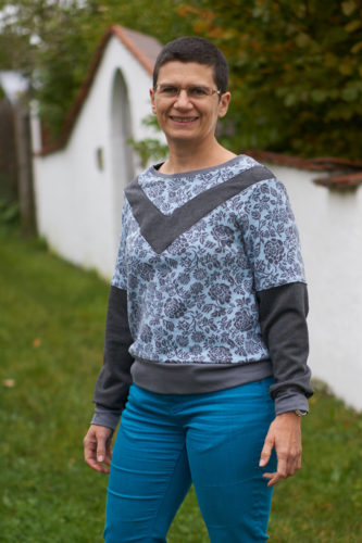 Veera - mein erster "Cropped" Pullover
